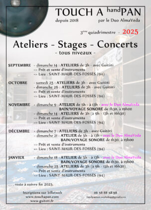 calendrier-quadrimestre-3-masterclass-stages-TOUCH_A_PAN-guitoti-handpan-hang-2025